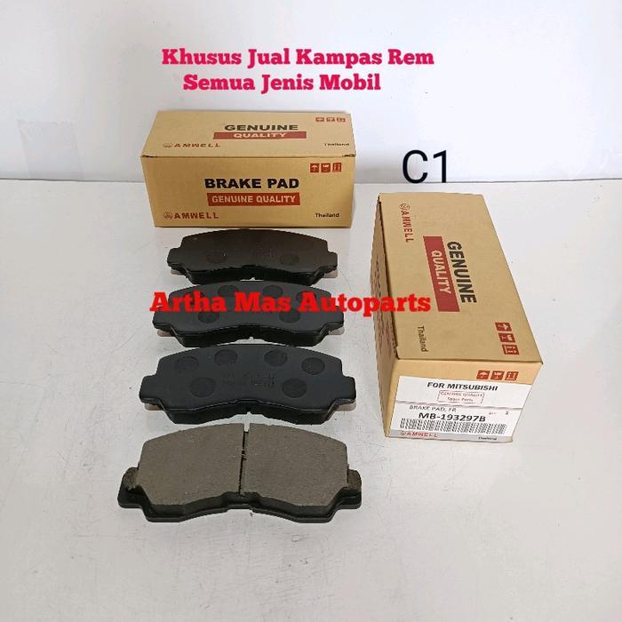 Kampas Rem Depan L300 Lama Bensin Brake Pad L300 Old Bensin Cakram