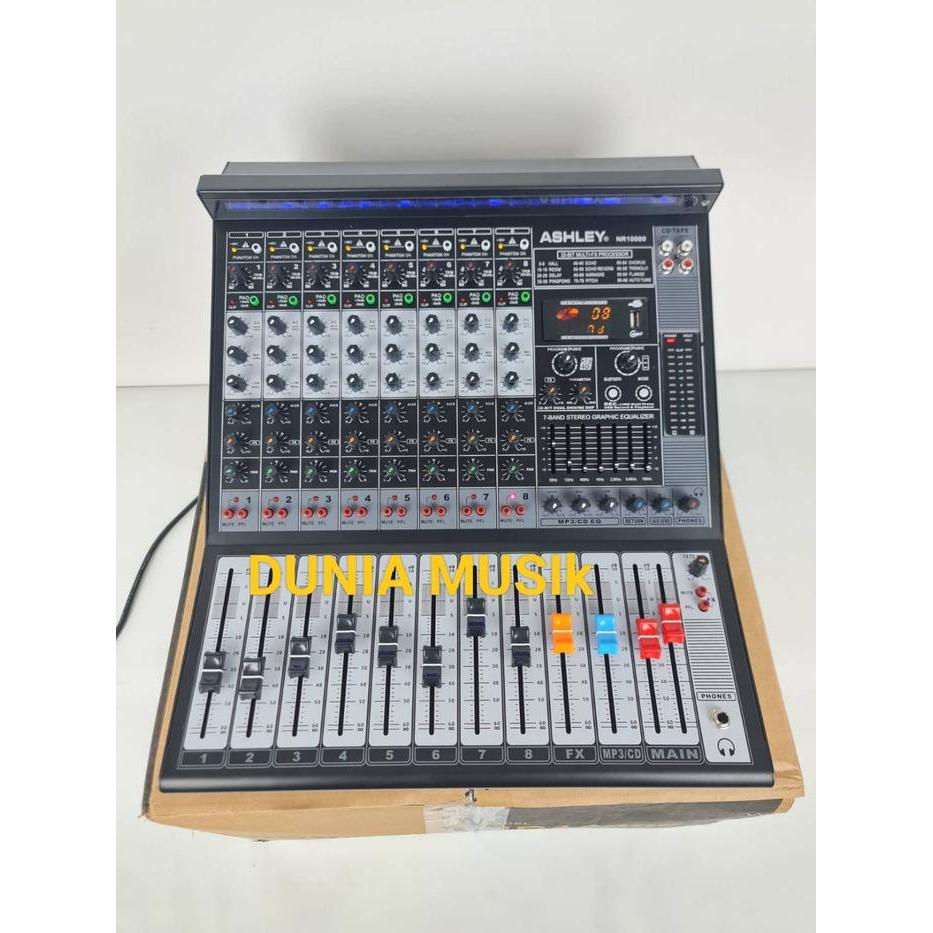 Power Mixer Ashley Nr 10000 Nr10000 Original Ashley 8 Channel Co