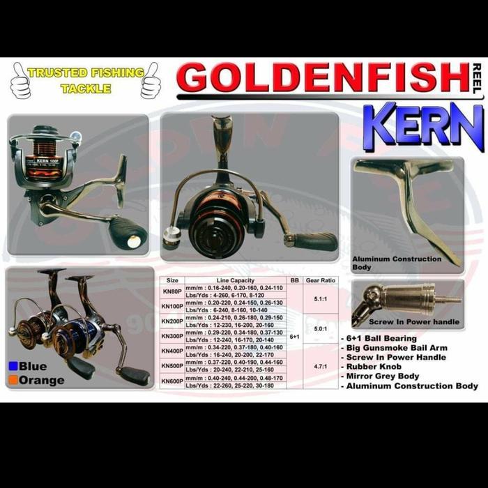 Reel Golden Fish Kern (Power Handle)