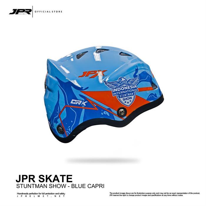 Helm JPR SKATE Stuntman Show - Blue Capri