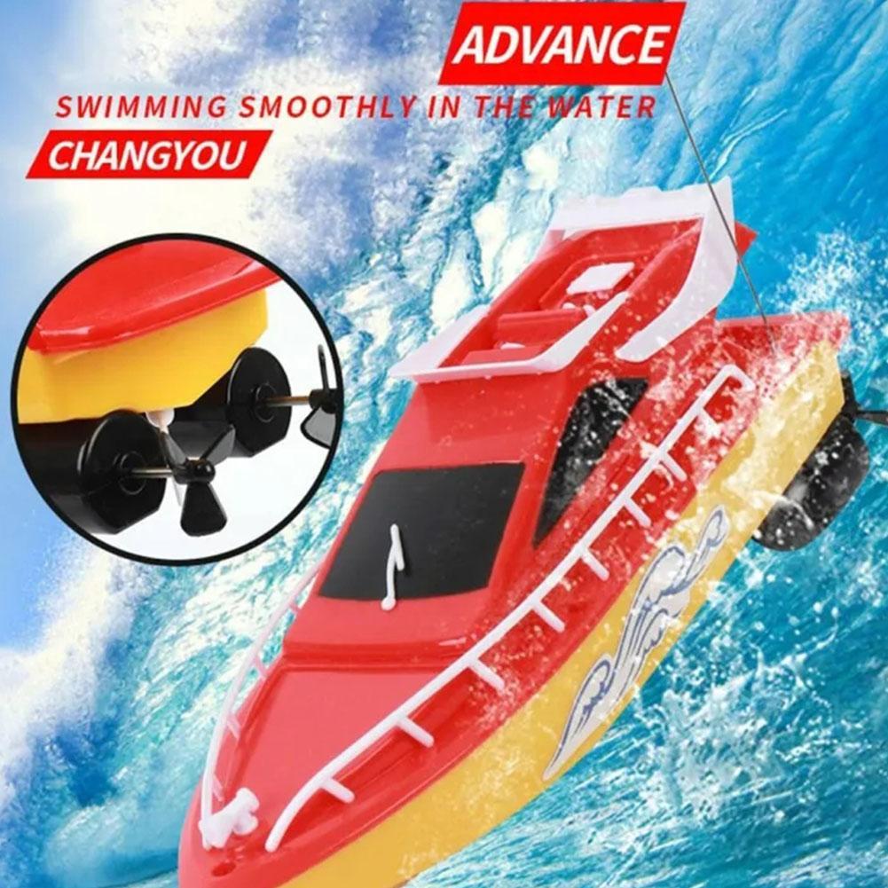 Mini RC Boat High Speed Remote Control Speedboat Super Electric Waterproof Outdoor Water Play Remote