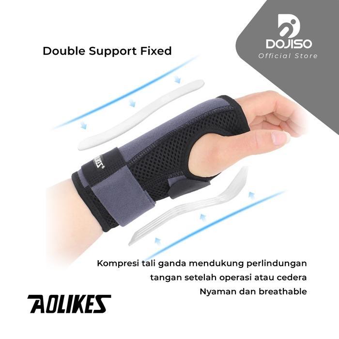 Wrist Brace Aolikes Splint Pelindung Pergelangan Tangan Carpal Tunnel