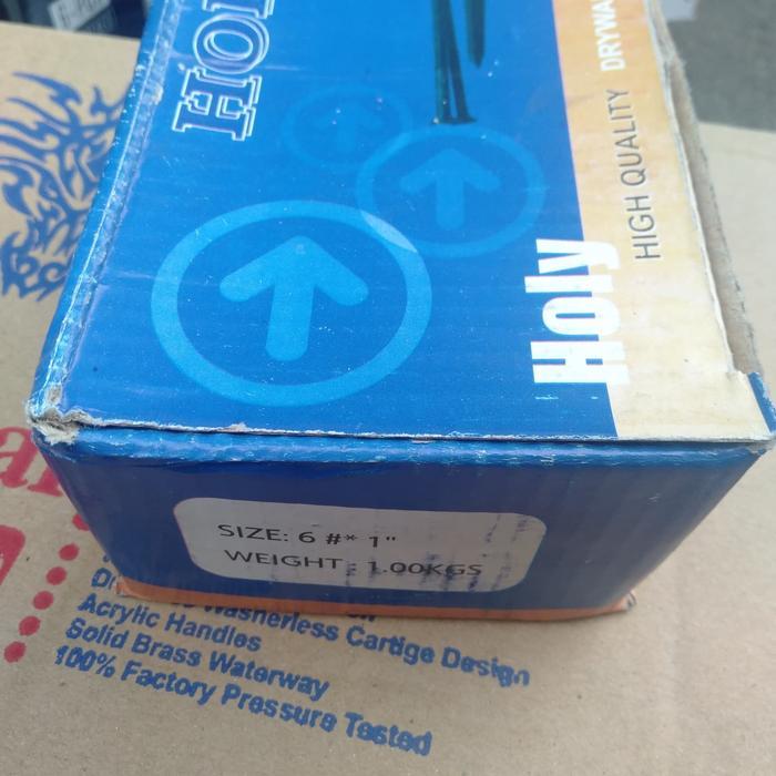 "New" skrup gipsun 1" sekrup gipsum 2,5cm jual per dus