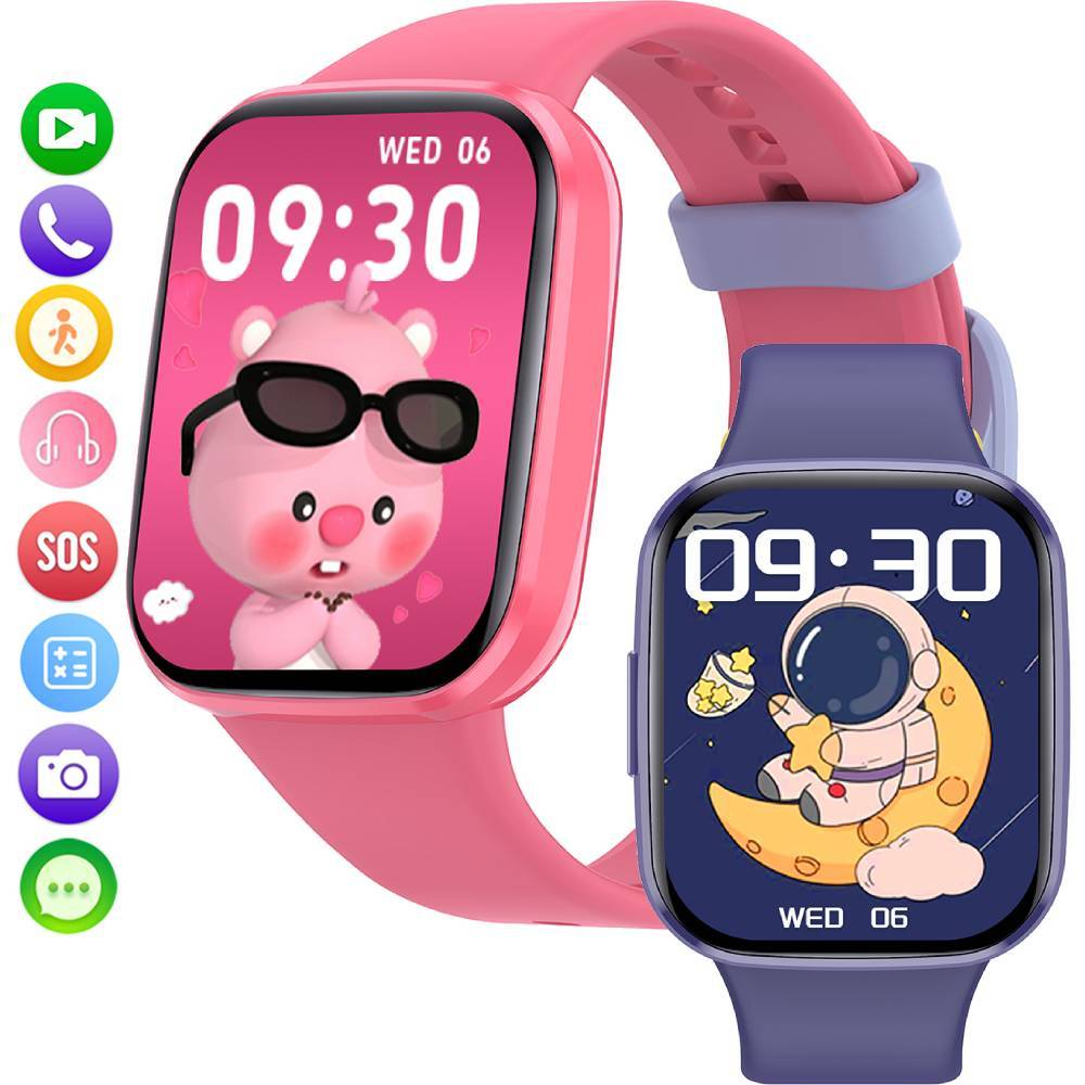 FLASH SALE    Kids Smart Watch SOS GPS Location Video Call For Children Wish 6 Smart Watch Health Mo