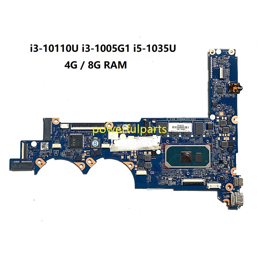 For Hp Pavilion 13-AN Motherboard L68364-601 L68365-601 L68367-601 DAG7DCMB8D0 i3 i5 10th 4G 8G RAM