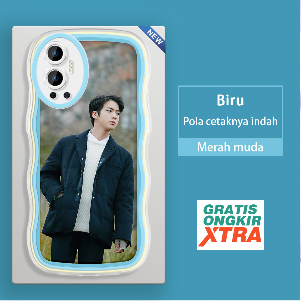 Casing HP Infinix Hot 8 9 Pro 10 11 12 30 Play 11s NFC 12i  Pola Kim Seok-jin BTS Jin  warna-warni g