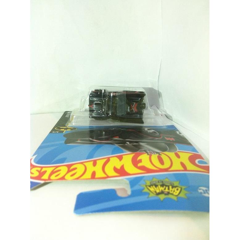HOT WHEELS. 2022 BATMAN - CLASSIC TV SERIES BATMOBILE TOONED. BLACK MATTEL