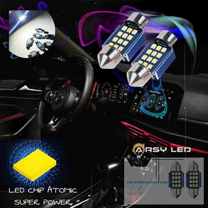 ARSYLED Lampu Led Plafon Mobil Kabin 31 ARTBLUE Xpander Avanza Calya Sigra Car