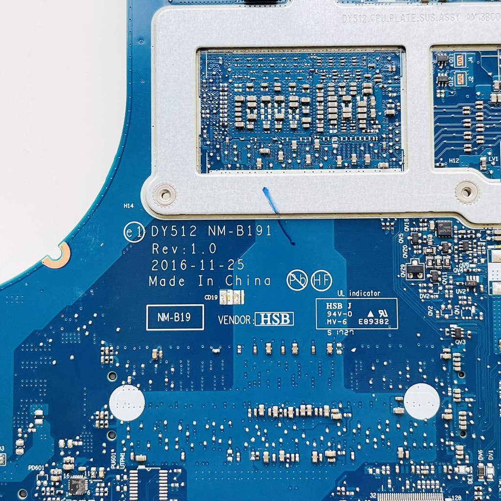 DY512 NM-B191 For Lenovo Legion Y520-15IKBN R720-15IKBN Laptop Motherboard With i5-7300HQ i7-7700HQ