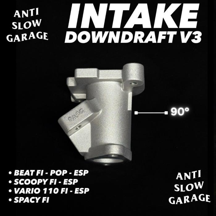 Intake Downdraft Beat Fi Esp Scoopy Fi Esp Vario 110 Fi Esp Spacy Fi V3 Asgracing