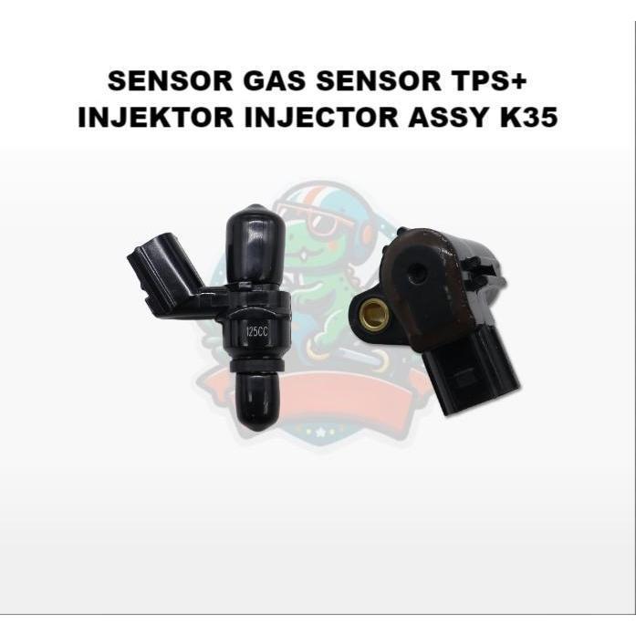Injektor Injector + Sensor Tps Vario125 Cbs Iss Kzr Kd421 125 Old Vario 125 Led Lama Keihin Kzr Np29