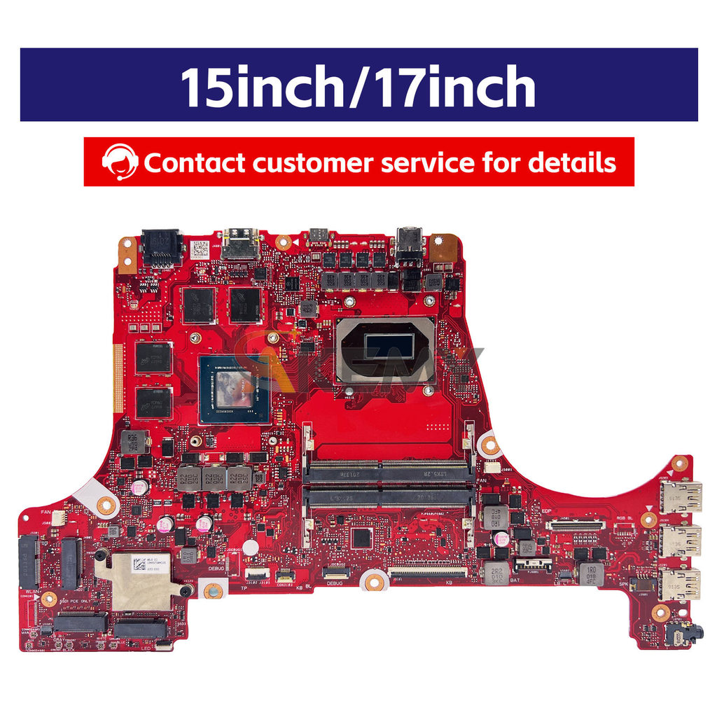 G512LI Mainboard For ASUS ROG Strix G15 G512 G512LU G512LH G712LI Laptop Motherboard W/i5-10300H