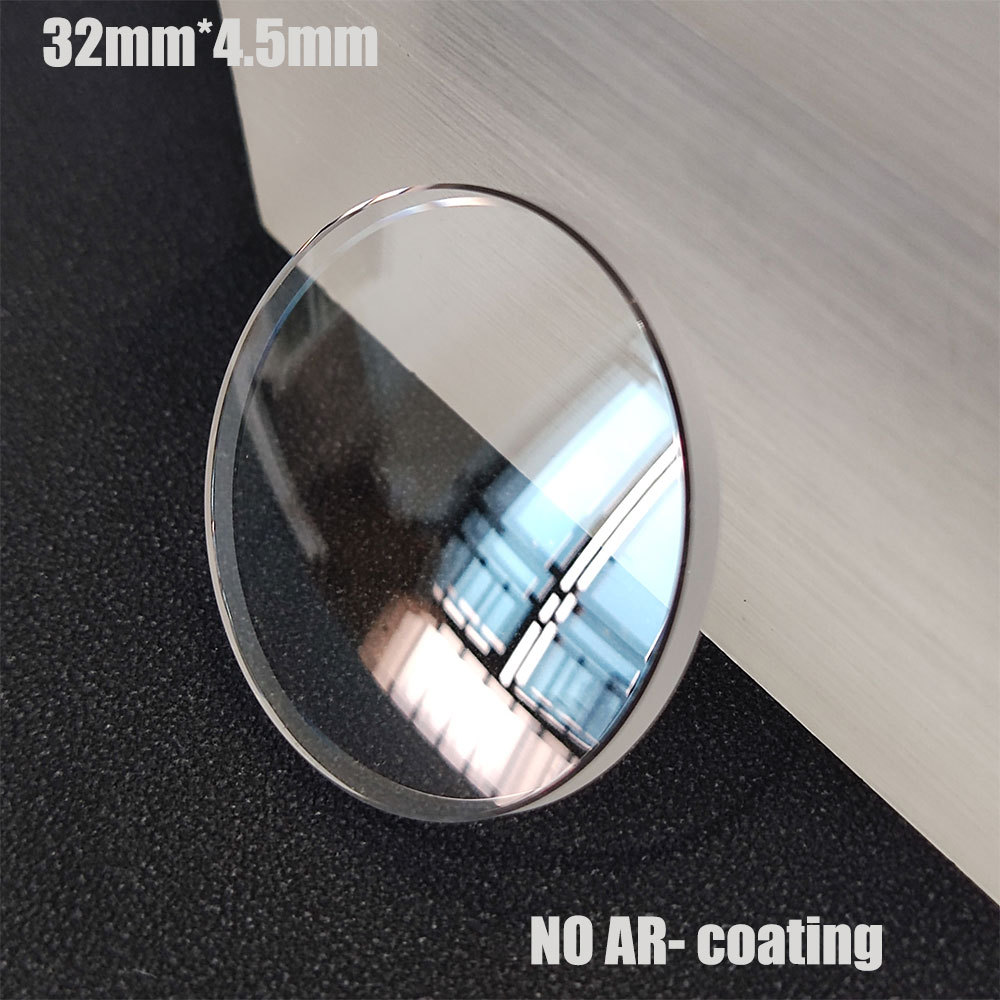SJG24 32mm*4.5mmSapphire Glass AR Coated Double Domed Glass Crystal Fits SRP777 SRPC25 SRPB51 SNA22