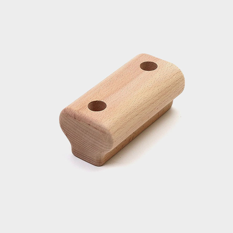 Wooden Climbing Holds Indoor Training Rock Holds, Hardwood Grip Points for Home Climbing Wall,