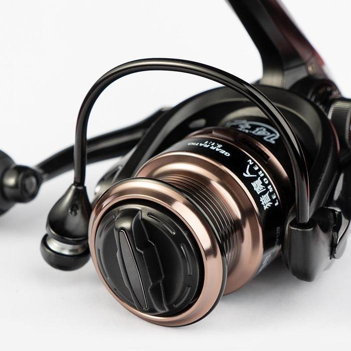 Reel LEMOREN pancing Ukuran CE6-1000 bahan paduan Alumunium putaran halus gear rasio 5.1:1 max drag