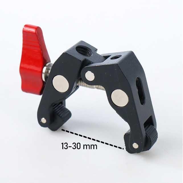 Andoer Ball Head Clamp Magic Arm Kamera 1/4 3/8 Thread For Smartphone