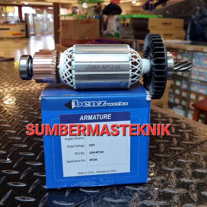 Armature Mt240 Maktec Angker Mesin Cut Off Maktec Mt 240 Benz