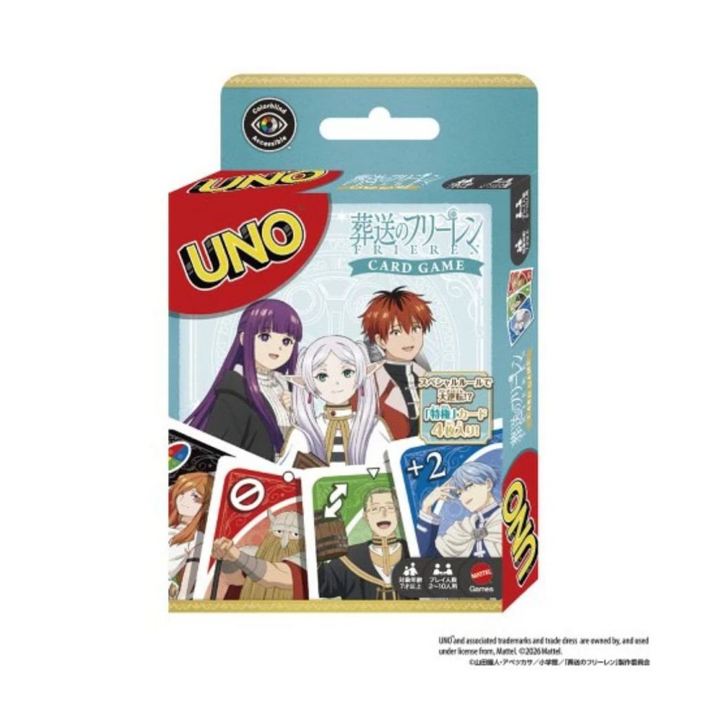 [PO] UNO Sousou no Frieren – Card Game Edisi Spesial Anime Ensky POTJ [WAJIB TANYAKAN STOCK SEBELUM 