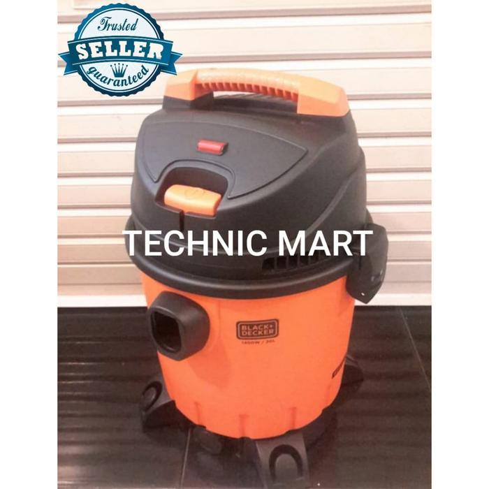 Black+Decker Vacuum Cleaner Wet Dry Blow 20 Liter / BlackDecker
