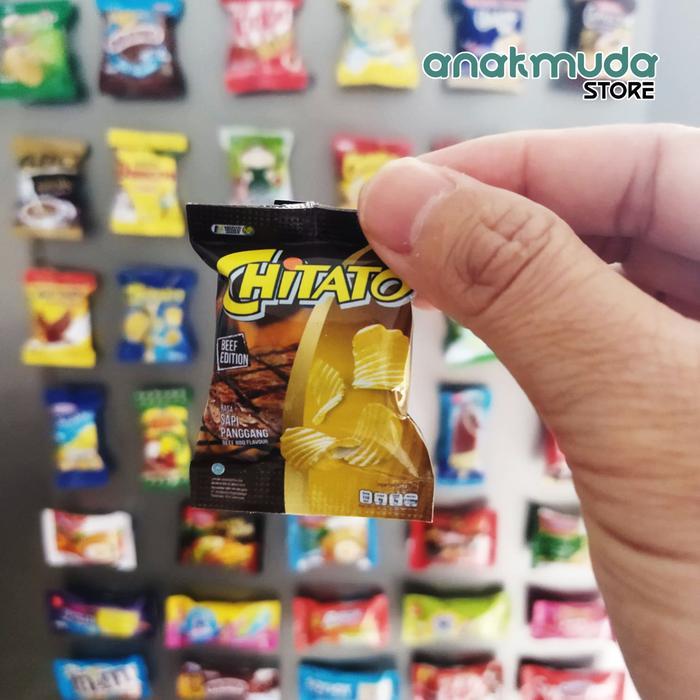 MAGNET KULKAS tempelan kulkas motif Snack miniatur makanan Lucu
