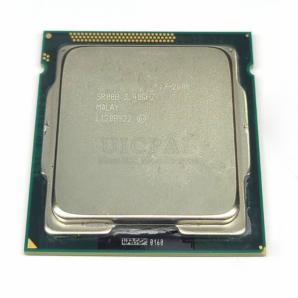 Terbaru I7-2600 CPU 3.40GHz CPU LGA 1155 I7 2600 for Intel Xeon i7 2600 Processor Quad Core