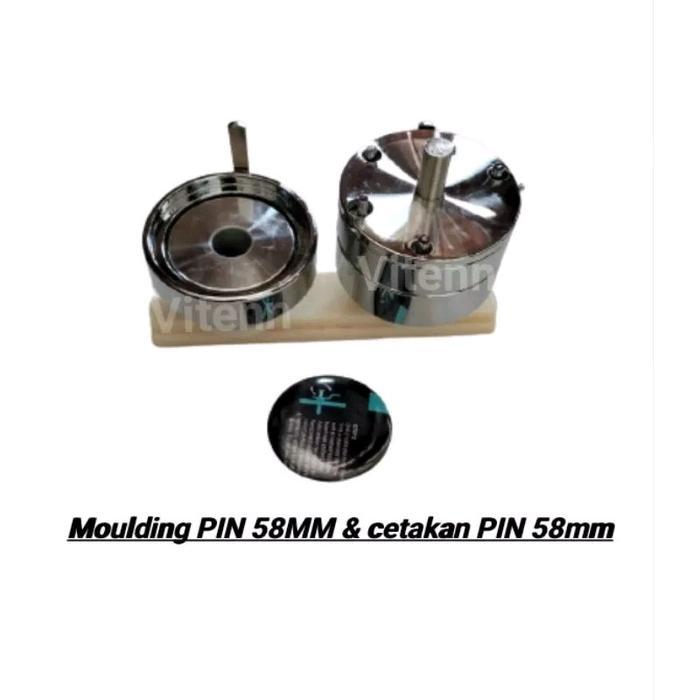 MOULDING PIN 58MM & CETAKAN PIN 58MM