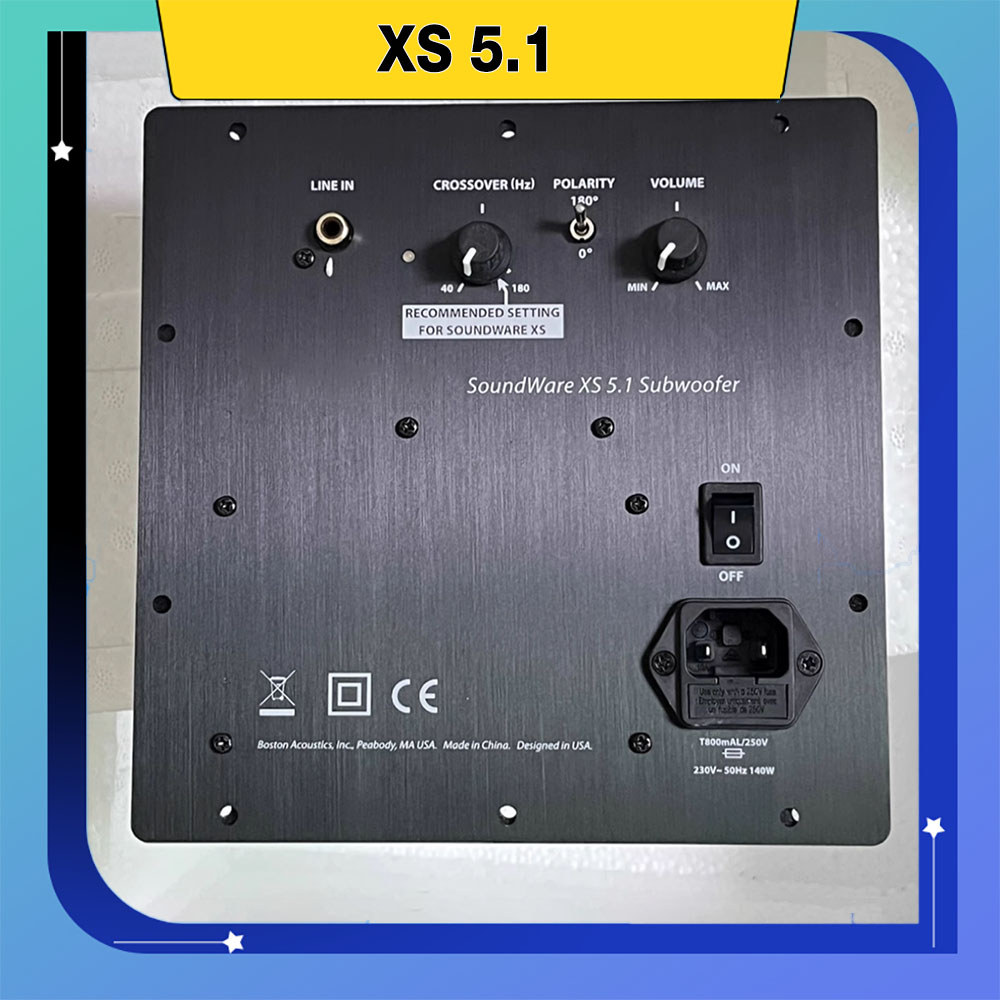 SOUNDWARE XS 5.1 For Boston subwoofer amplifier board cinema subwoofer
