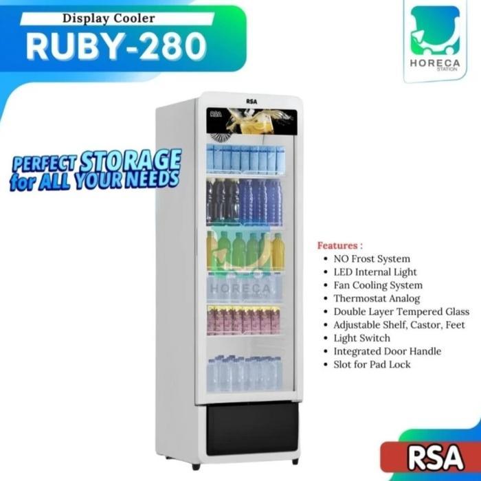 SHOWCASE RSA 5 RAK RUBY-280 SHOWCASE RSA 5RAK RUBY 280
