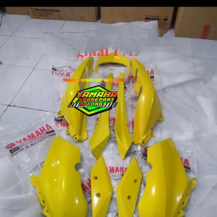COVER BODY HALUS SET XMAX ORI YGP kuning