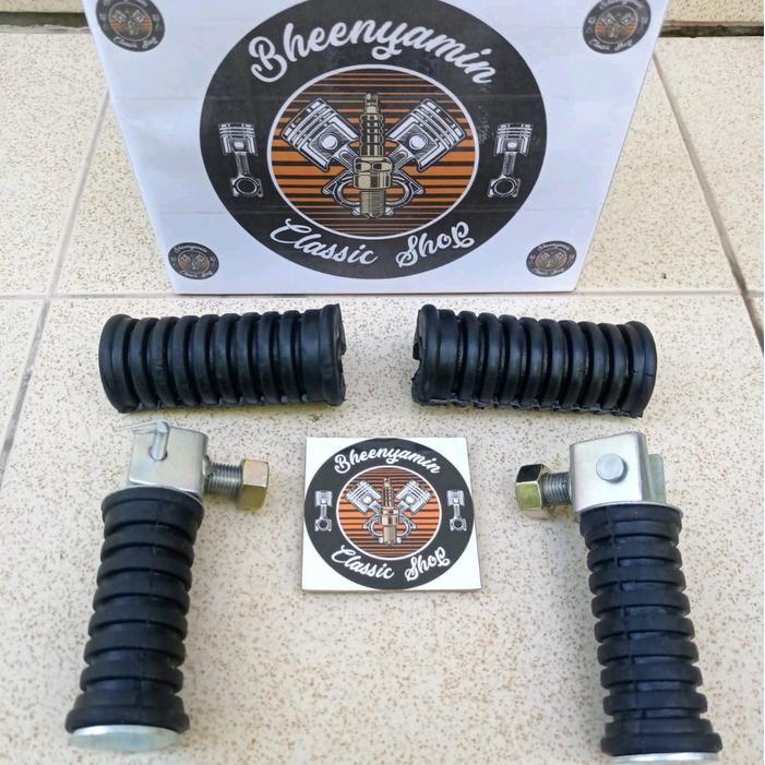 Stok Baru Karet Step Injakan Fostep Fotstep Postep Depan Belakang Yamaha V75 V 75 V80 V 80 V80CDI