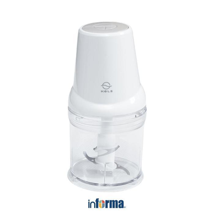 Informa Kels 500 ml Dustin Food Chopper - Putih Gilingan Daging Pencacah Bumbu Blender Mini Alat