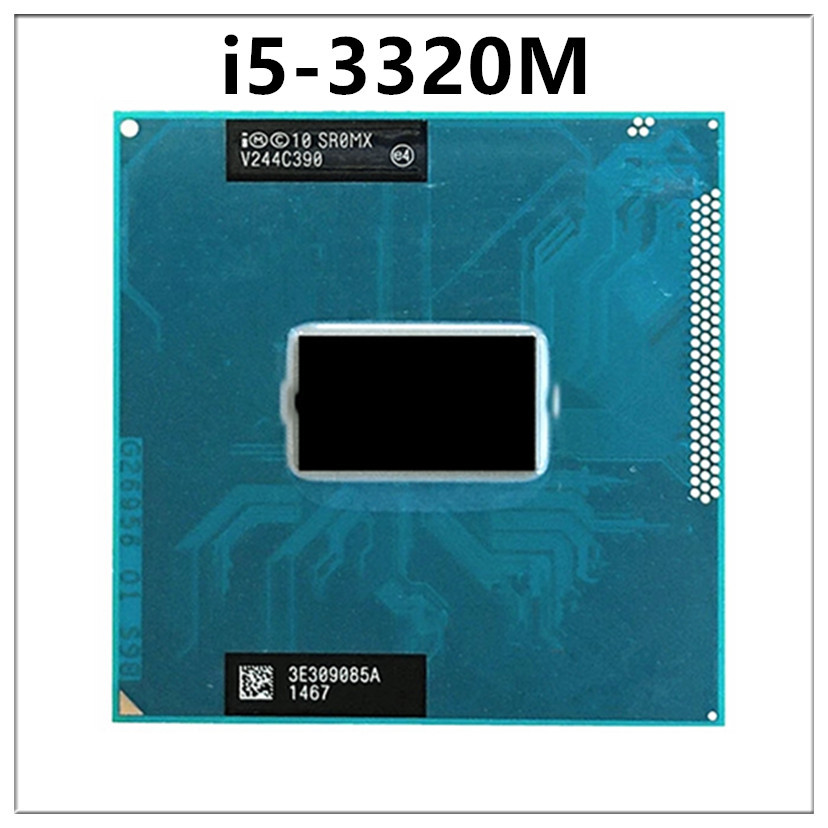 Core i5-3320M i5 3320M SR0MX 2.6 GHz Dual-Core Quad-Thread CPU Processor 3M 35W Socket G2 / rPGA988B