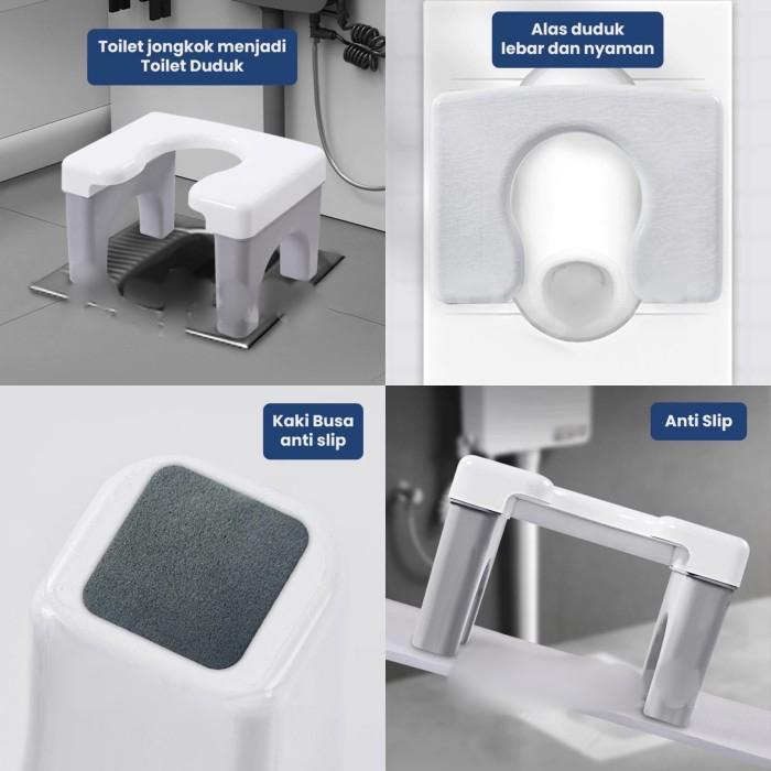 KURSI TOILET DUDUK KURSI WC PISPOT BAB DUDUKAN TOILET CLOSET JONGKOK