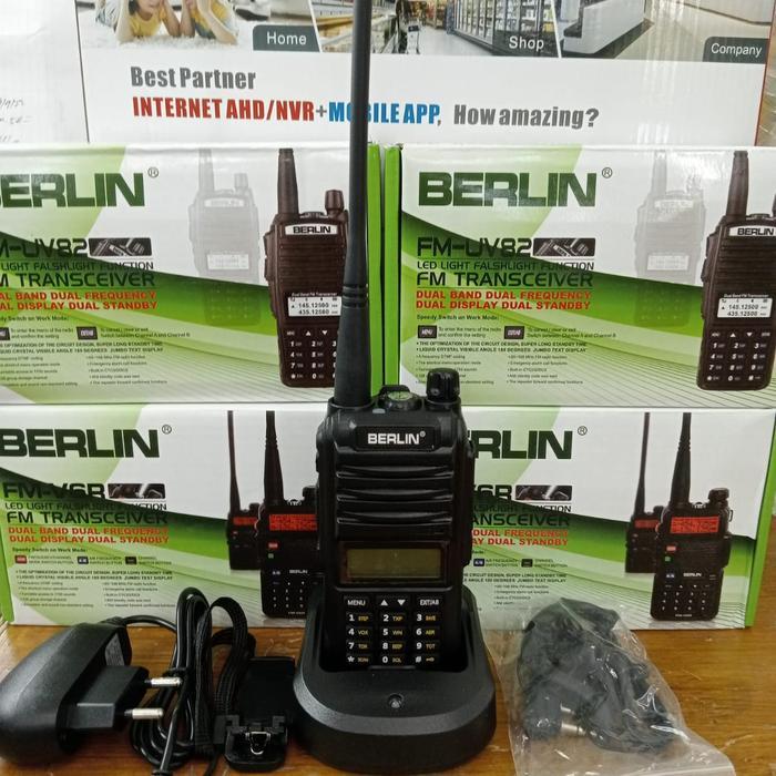 HT BERLIN CX 5 DUAL BAND VHF DAN UHF 5WATT