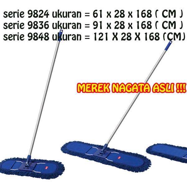 LOBBY DUSTER PEL NAGATA SET WARNA BIRU, Exclusive di hotel & kantor