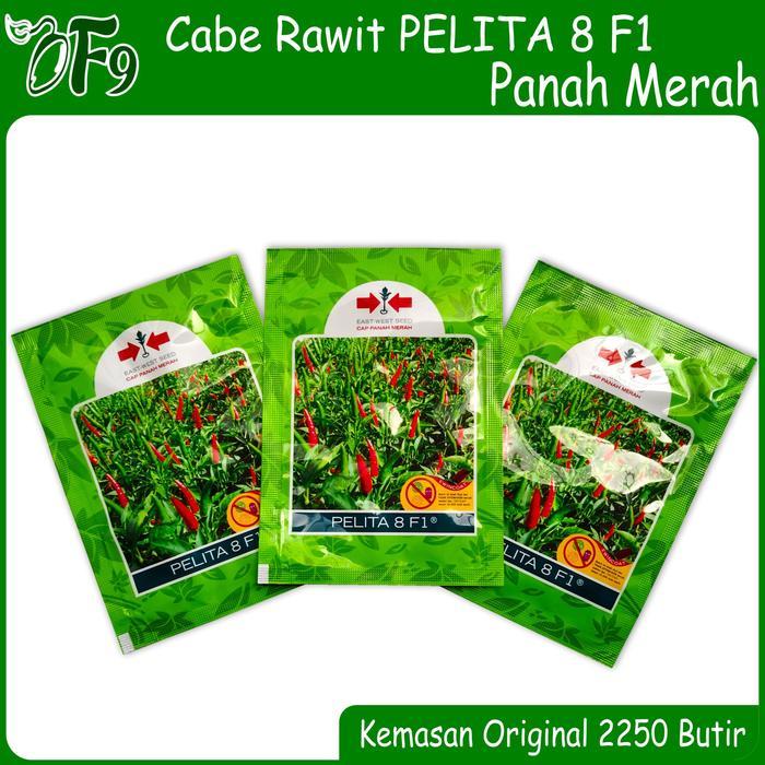 Benih Bibit Cabe Rawit Pelita 8 F1 Cabai 2250 biji Panah Merah