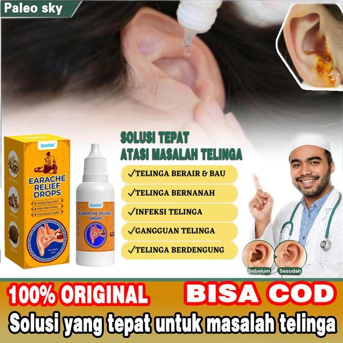 Obat Tetes Telinga Radang Telinga Infeksi Telinga Pendengaran Meredam Obat Telinga Bernanah Obat