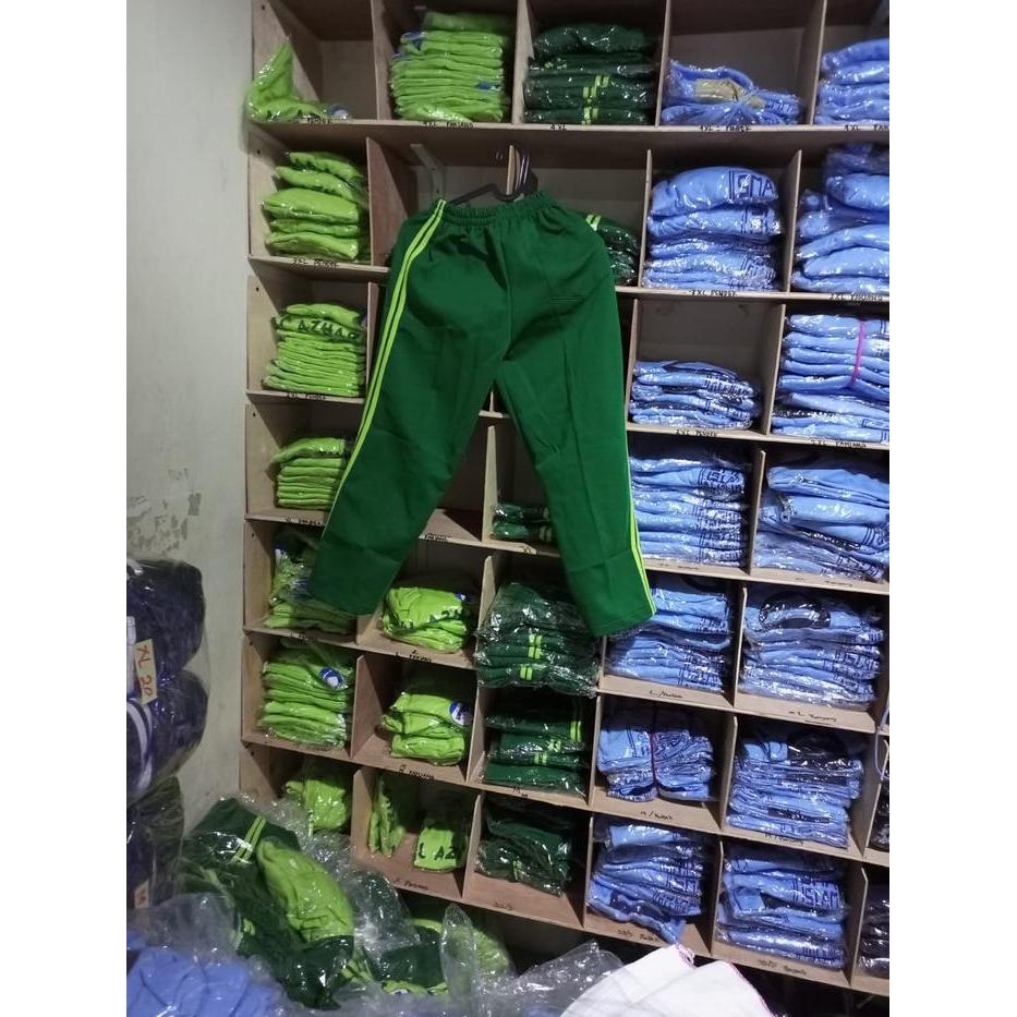 SERAGAM SEKOLAH SD AL AZHAR " CELANA TRAINING " UK. XS - 10 L