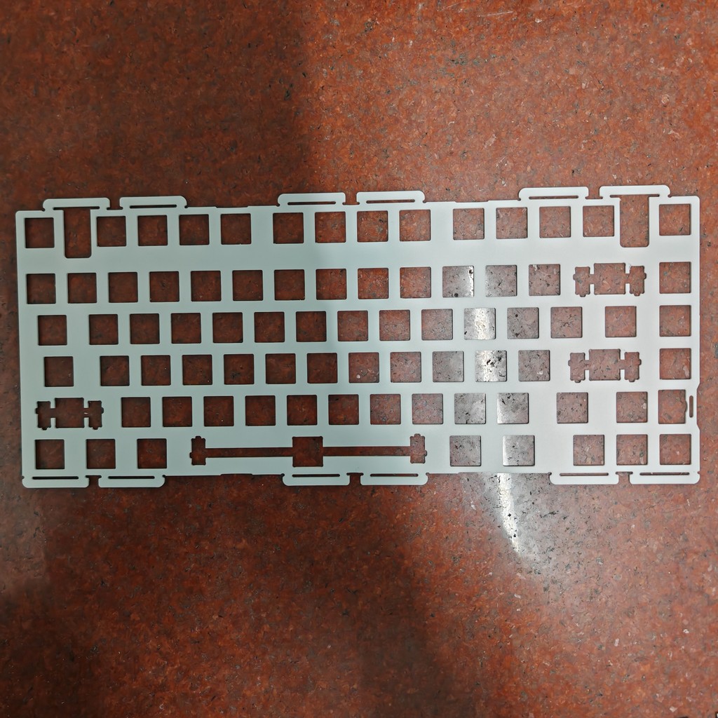 EVO75 Positioning Plate for Mechanical Keyboard Customized FR4 POM PP PC Carbon Plate Custom Gaming