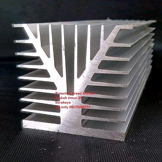PENDINGIN POWER SANKEN P 40CM TYPE BALOK SIRIP HEATSINK ALUMINIUM ORIGINAL QUALITY