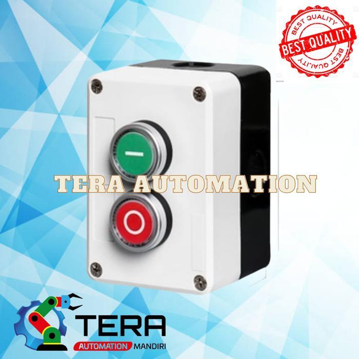Green Red Signal Lamp Nc No Momentary Push Button Switch Control Box Ready