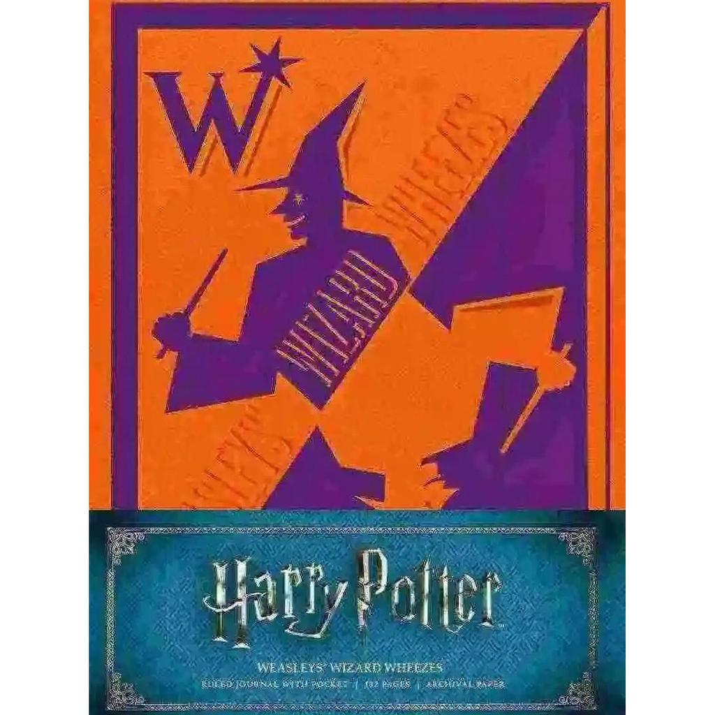 BIG BAD WOLF HARRY POTTER: WEASLEYS' WIZARD WHEEZES HARDCOVER RULED JOURNAL