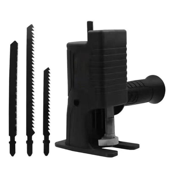 Krisbow Modern - Adaptor Jigsaw Electric Gergaji Listrik Super Tajam Dengan Mata Pisau 3 Pilihan