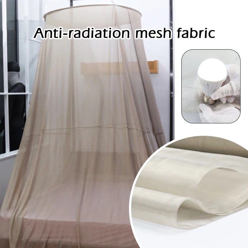 Faraday High-Performance Conductive Mesh Fabric for EMF/EMI/RFID Blocking and Electromagnetic