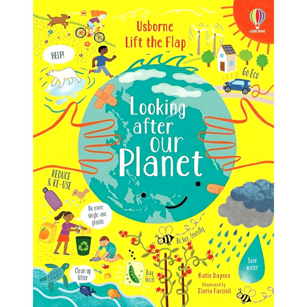 BIG BAD WOLF LIFT-THE-FLAP LOOKING AFTER OUR PLANET