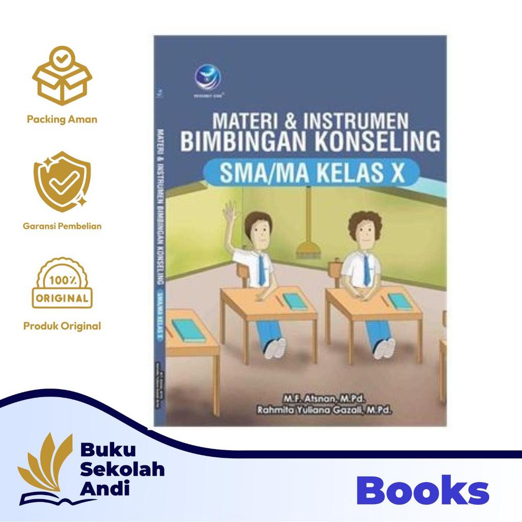 Penerbit Andi - Buku Materi & Instrumen Bimbingan Konseling SMA/MA Kelas X