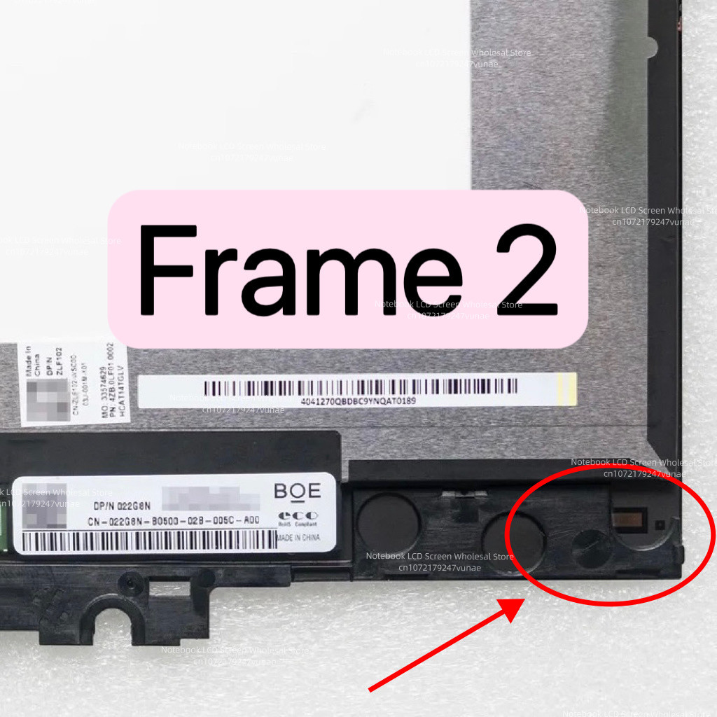 14'' FHD Laptop Display For Dell Inspiron 5400 5406 7405 2-in-1 P126G P126G001 P126G002 LCD Touch