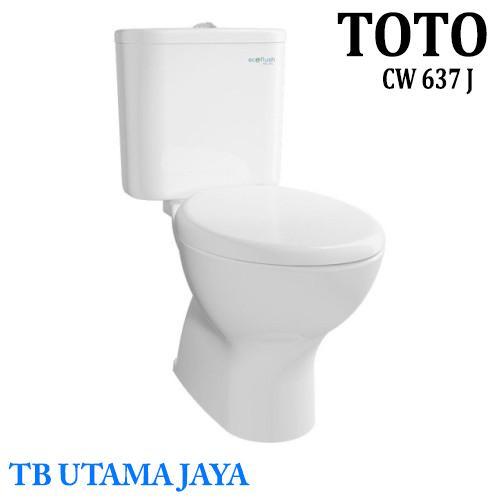 Kloset Duduk TOTO CW 637 JW/F SW 637 White