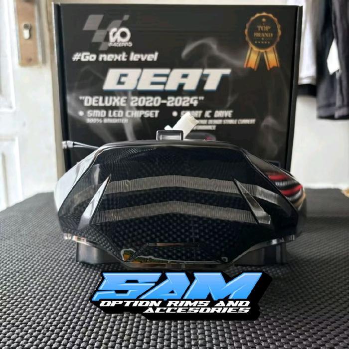 Stoplamp Slim Frame Racepro Beat Deluxe Dan Street 2020-2024 Gen 1 Asli