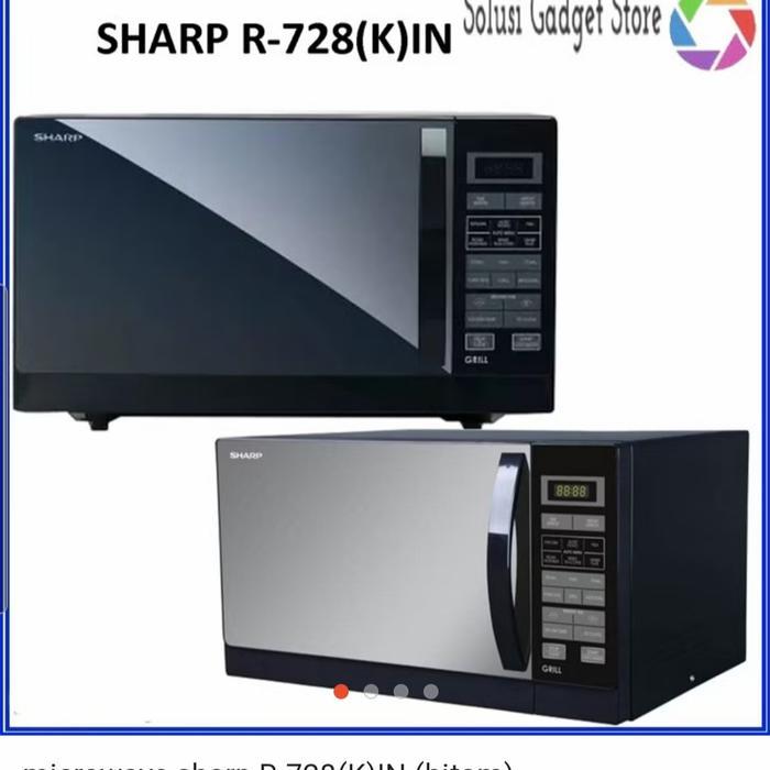 MICROWAVE OVEN SHARP R 728 (K) IN  Black